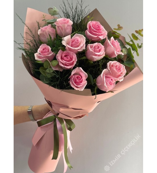 Pembe Gül Buketi